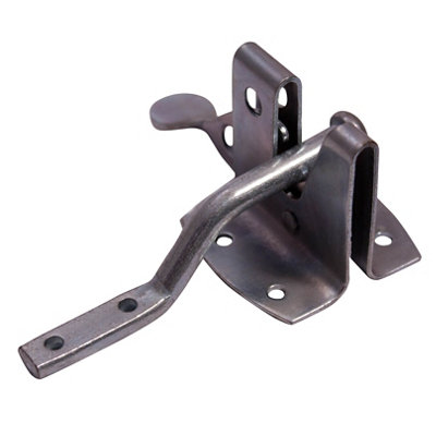 Blooma Zinc-Plated Steel Auto Gate Latch, (L)50Mm