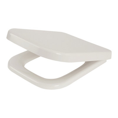 Cooke & Lewis Affini White Soft Close Toilet Seat