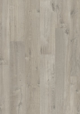 Goodhome Aquanto Dark Grey Oak Effect Laminate Flooring Sample