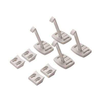 Babydan Plastic Cupboard Lock, Pack Of 4