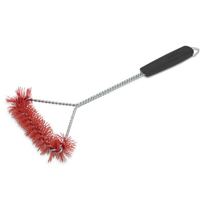 Char-Broil Cool-Clean Black & Red Grill Cleaning Brush