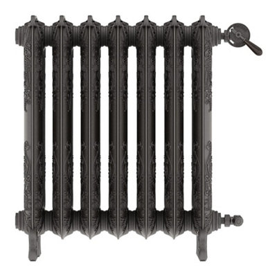 Terma Oxford Raw Metal Hydronic Horizontal Designer 3417Btu Radiator, (W)606Mm X (H)710Mm