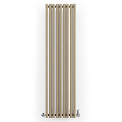Terma Rolo Room Wgror180048 Kquauc01 Quartz Mocha Horizontal Or Vertical Designer 3515Btu Radiator, (W)480Mm X (H)1800Mm