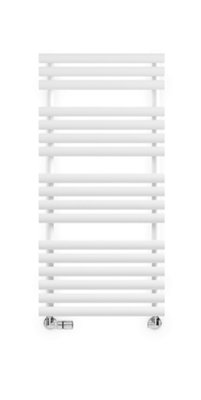 Terma White Rolo Towel Warmer (W)520Mm X (H)1085Mm