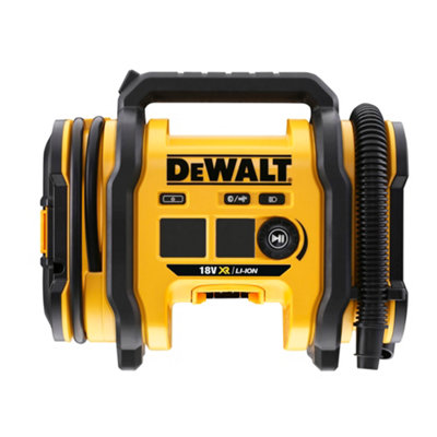Dewalt 18V Xr Cordless Tyre Inflator (Bare Tool) - Dcc018n-Xj