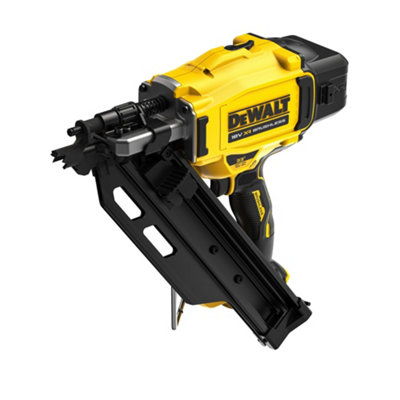Dewalt 18V Xr Li-Ion 90Mm First Fix Cordless Nail Gun (Bare Tool) - Dcn930n-Xj