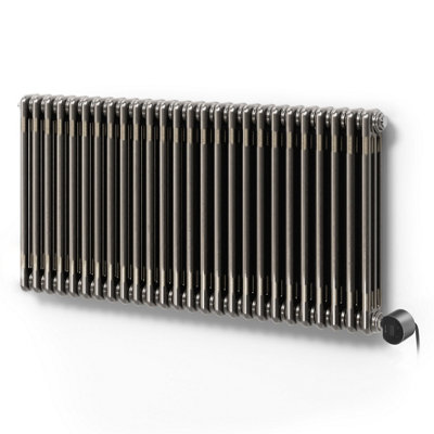 Terma 230V 1.5Kw Clear Lacquer Smart Horizontal Oil-Filled Radiator (H) 600mm X (W) 1194mm