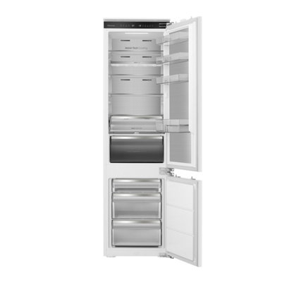 Hisense Rb5b280sswc 70:30 Classic Integrated Frost Free Fridge Freezer - Gloss White