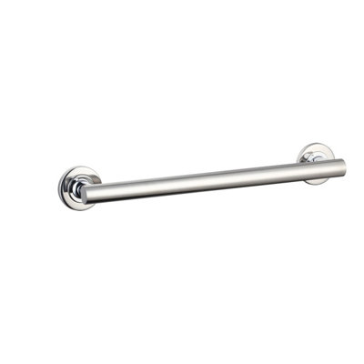 Evekare Linear Silver Effect Straight Wall-Mounted Grab Rail (L)450Mm
