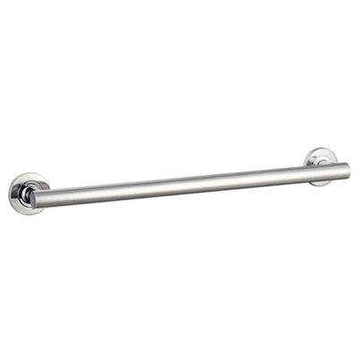Evekare Linear Silver Effect Straight Wall-Mounted Grab Rail (L)600Mm