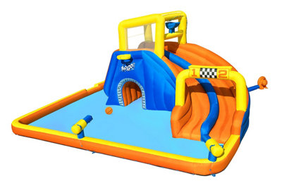 Bestway Rectangular Super Speedway Water Park Multicolour