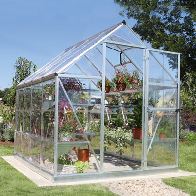 Palram - Canopia Harmony Silver 6X8 Greenhouse