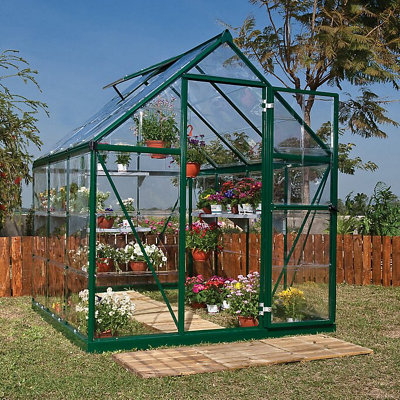 Palram - Canopia Green Harmony 6X6 House