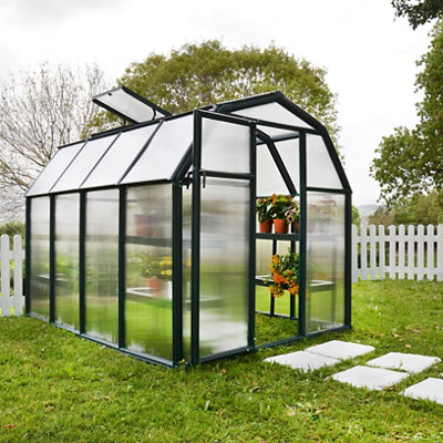 Palram - Canopia Rion Ecogrow Green 6X8 Greenhouse