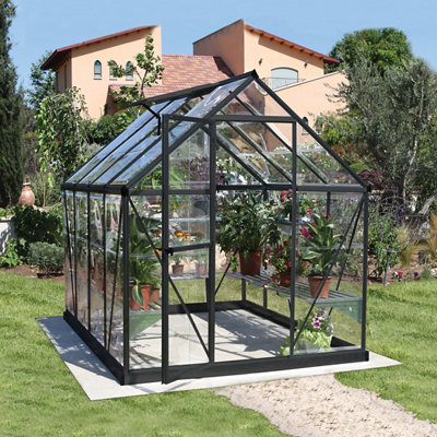 Palram - Canopia Grey Harmony 6X8 Greenhouse