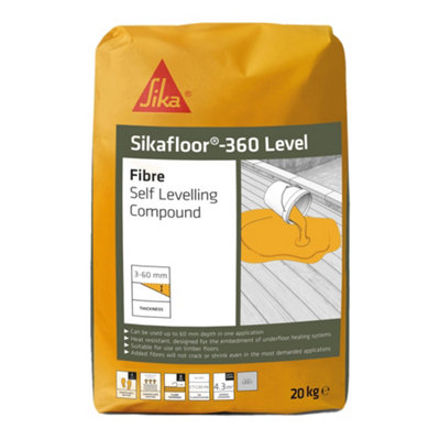 Sika 360 Level Floor Levelling Compound, 20Kg Bag