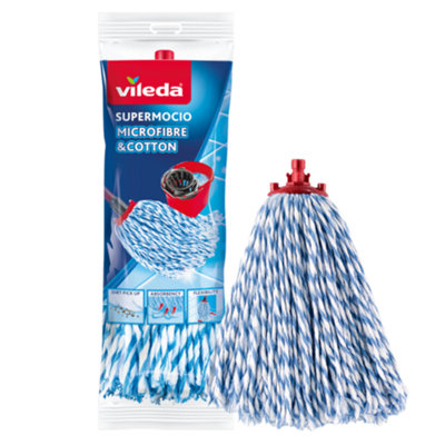 Vileda Supermocio White Mop Head