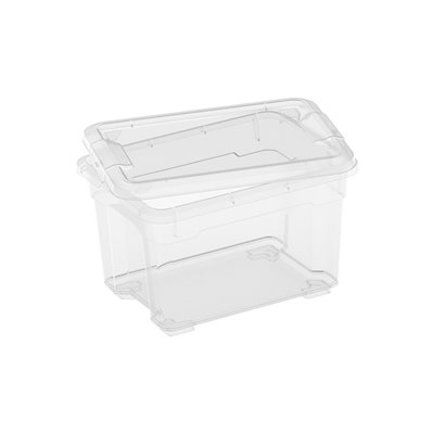 Curver R Box Clear 1.5L Xxxs Stackable Storage Box With Lid