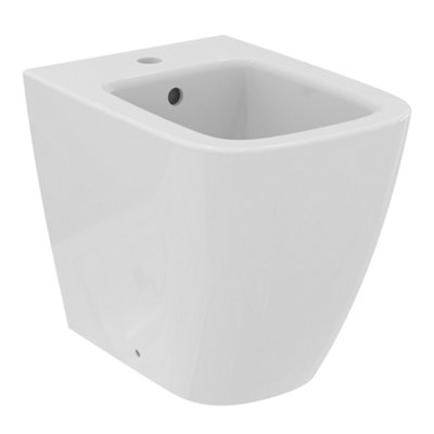Ideal Standard I.life S White Back To Wall Floor-Mounted T459501 Bidet