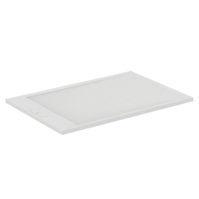 Ideal Standard Ultraflat S I.life Matt Pure White Rectangular Centre Drain Universal Shower Tray (L)1200Mm (W)900Mm (H) 30Mm