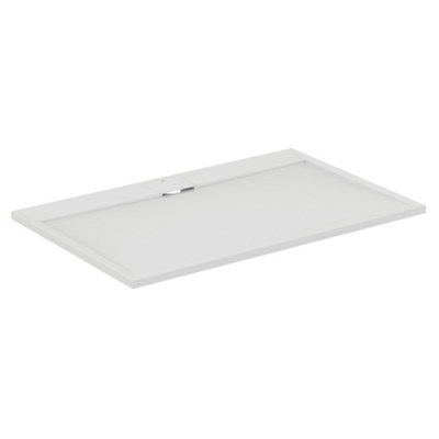 Ideal Standard Ultraflat S I.life Matt Pure White Rectangular Universal Shower Tray (L)1400Mm (W)900Mm (H) 30Mm
