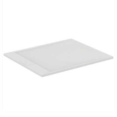 Ideal Standard Ultraflat S I.life Matt Pure White Rectangular End Drain Universal Shower Tray (L)1200Mm (W)1000Mm (H) 30Mm