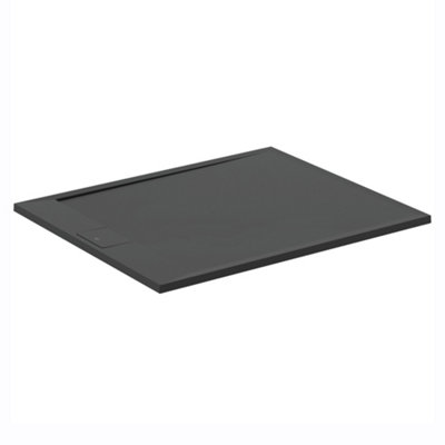Ideal Standard Ultraflat S I.life Matt Jet Black Rectangular Universal Shower Tray (L)1200Mm (W)1000Mm (H) 30Mm