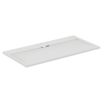 Ideal Standard Ultraflat S I.life Matt Pure White Rectangular Universal Shower Tray (L)1400Mm (W)700Mm (H) 30Mm