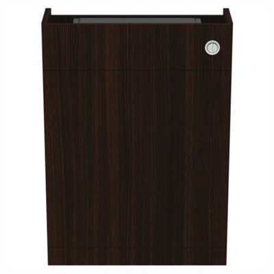 Ideal Standard I.life S Matt Coffee Oak Effect Freestanding Slimline Toilet Cabinet (H)835Mm X (W)600Mm