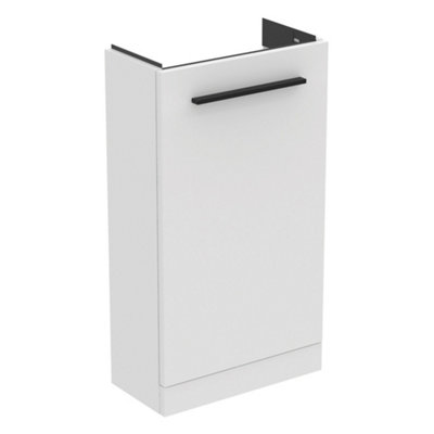 Ideal Standard I.life S Slimline Matt White Freestanding Bathroom Vanity Unit (H) 740Mm (W) 410Mm