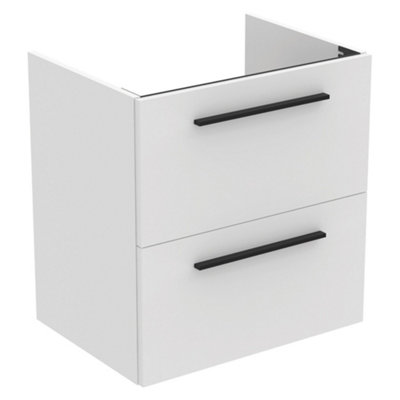 Ideal Standard I.life A Standard Matt White Wall-Mounted Bathroom Vanity Unit (H) 630Mm (W) 600Mm