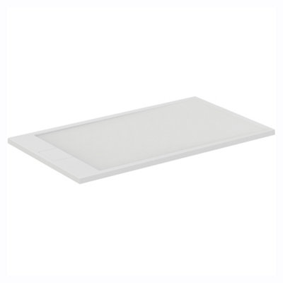 Ideal Standard Ultraflat S I.life Matt Pure White Rectangular Universal Shower Tray (L)1400Mm (W)800Mm (H) 30Mm