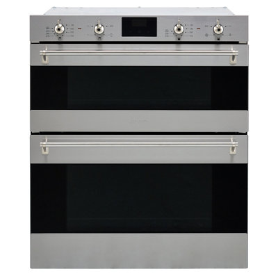 Smeg Dusf6300x Built-In Electric Double Oven - Stainless Steel Effect
