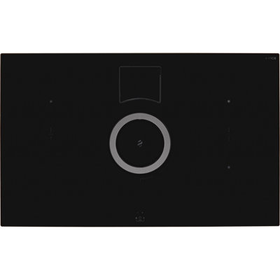 B&Q Nt-Switch-Bg-Rc 83Cm Induction Venting Hob - Black