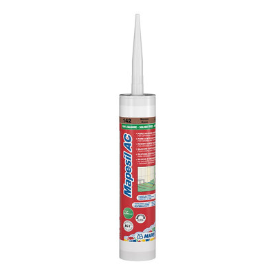 Mapei Mapesil Ac Brown Silicone-Based Sealant, 310Ml