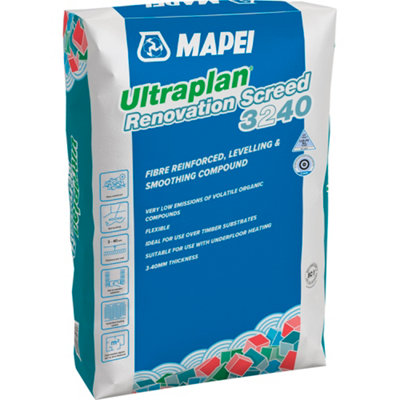 Mapei Ultraplan Renovation 3240 Floor Levelling Screed, 25Kg Bag