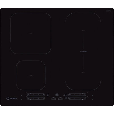 Indesit Ib65b60ne_bk 59Cm Induction Hob - Black