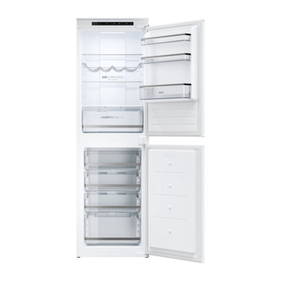 Haier Hb50t618fmk 50:50 Traditional Integrated Frost Free Fridge Freezer - White