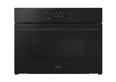 Haier H4mwid49c6nqb Built-In Compact Combination Microwave - Black
