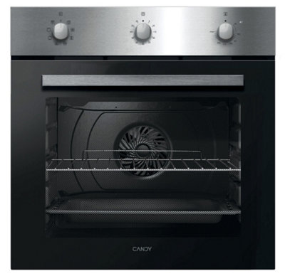 Candy F Idc X602/Ca Built-In Single Electric Multifunction Oven - Stainless Steel