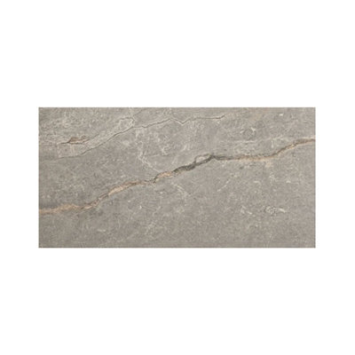 Duratile Designs Tuscan Grey Matt Marble Effect Porcelain Indoor Wall & Floor Tile, Pack Of 6, (L)600Mm (W)300Mm
