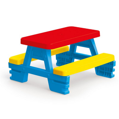 Dolu 4 Seater Picnic Table - Multi - Wilko