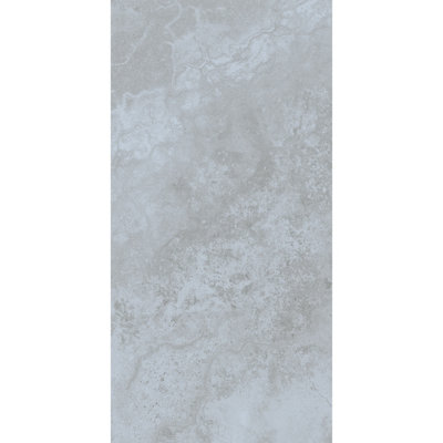 Kale Travertine Grey Matt Natural Stone Effect Porcelain Indoor Wall & Floor Tile Sample