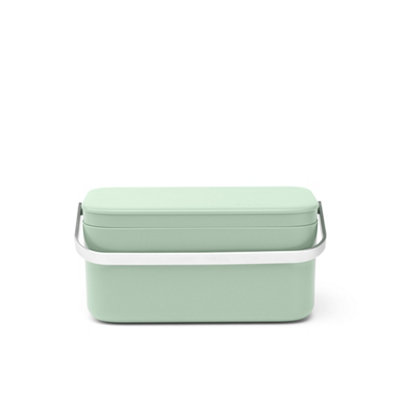 Brabantia Jade Green Aluminium Effect Compost Caddy
