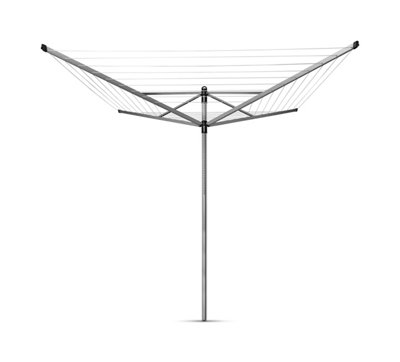 Brabantia Lift-O-Matic Silver Steel Rotary Airer, 50M