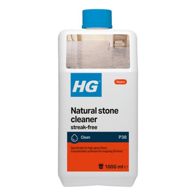 Hg Concentrated Streak-Free Stone Granite Floor Cleaner, 1L