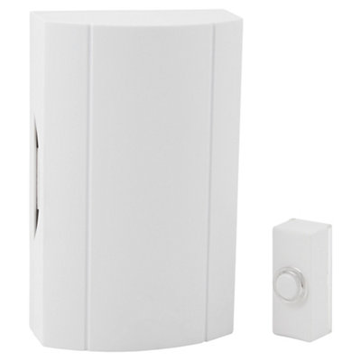 Byron White Wired Door Chime Kit