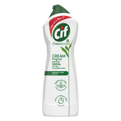 Cif Cream Cleanboost Original Multi-Surface Cleaner, 750Ml