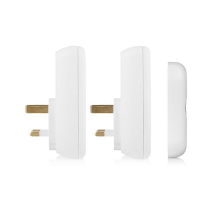 Byron White Wireless Door Chime Kit Dby-22317Bs-Kf
