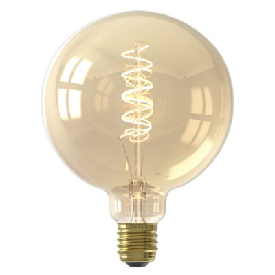 Calex Lightbulb E27 0.25W 250Lm 360° Clear Globe Warm White Led Filament Dimmable Filament Light Bulb